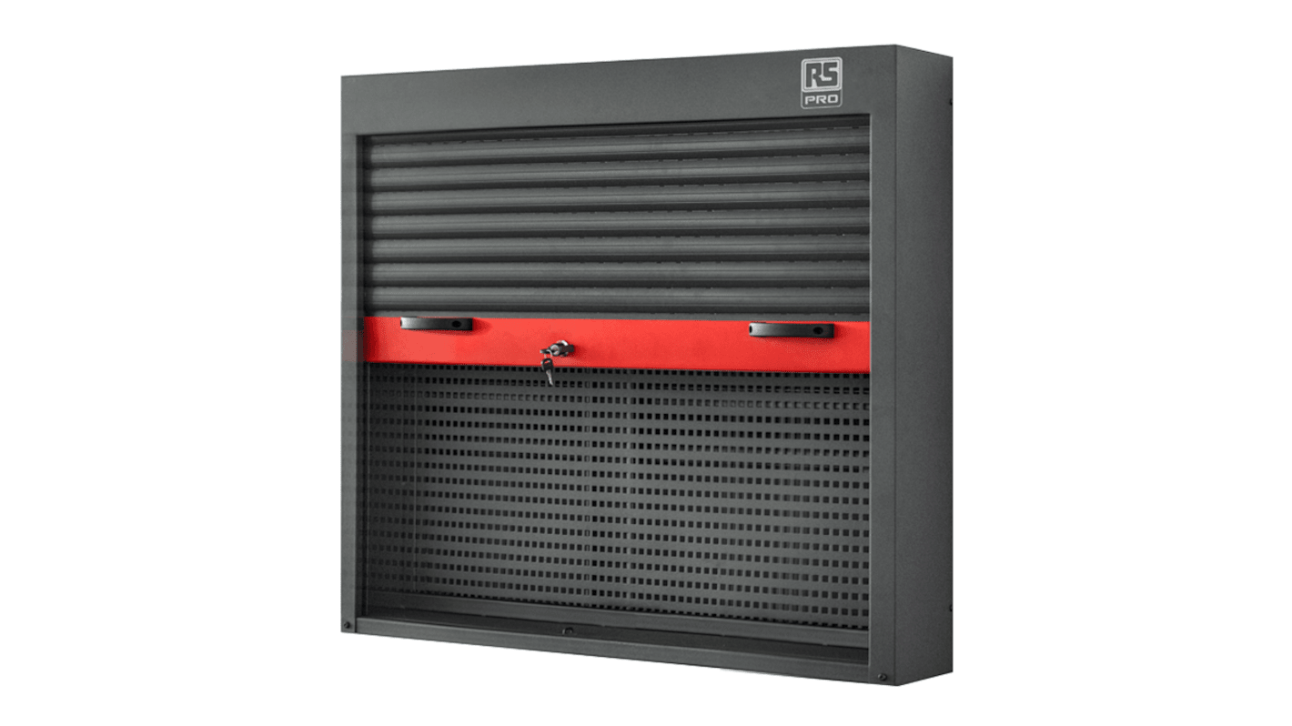 RS PRO Steel Wall Mount Tool Cabinet