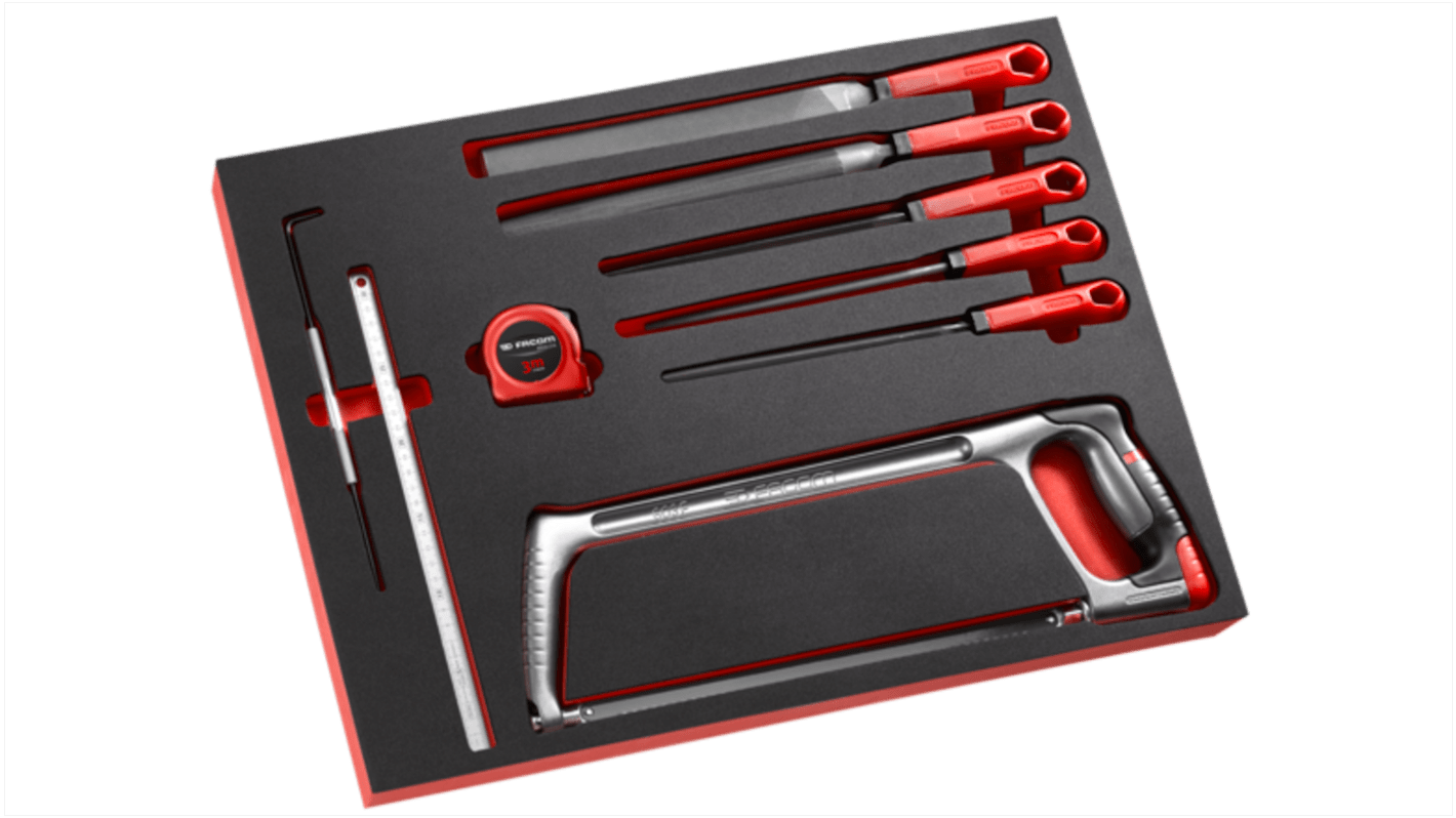 Facom 9 Piece Piece Maintenance Tool Kit Tool Kit with Modules