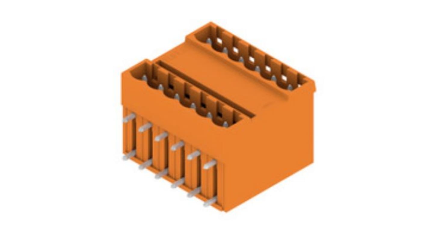 Connecteur de circuit imprimé Weidmuller 12 contacts 2 rangée(s) pas de 5.08mm