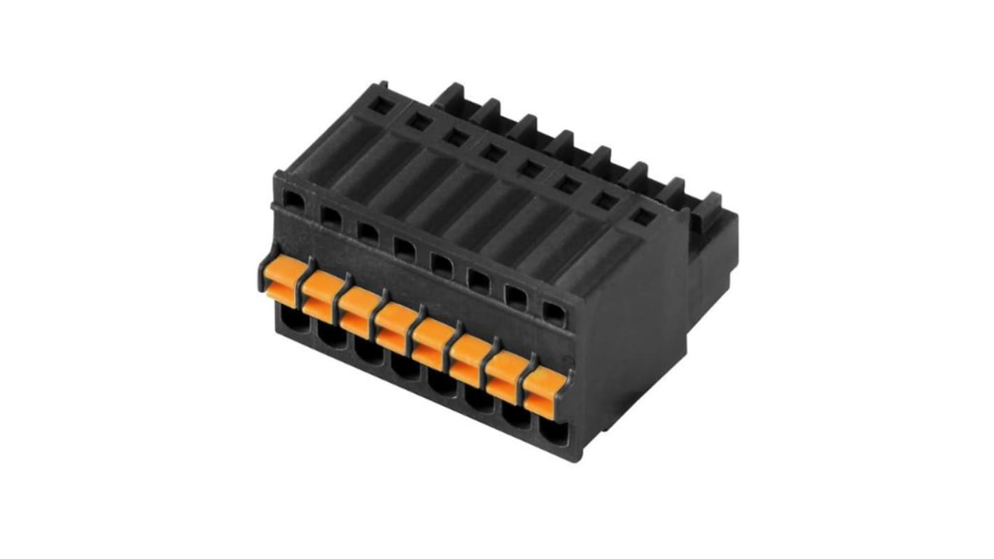 Connecteur de circuit imprimé Weidmuller 3 contacts 1 rangée(s) pas de 2.5mm