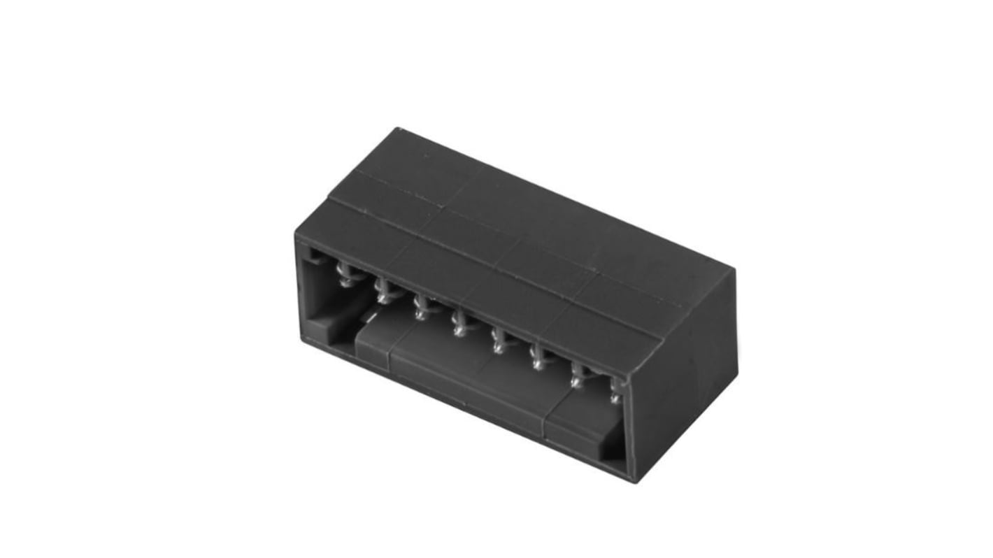 Weidmuller, 2.5mm Pitch, 6 Way, Pluggable Terminal Block, Header, PCB Mount, 2439790000