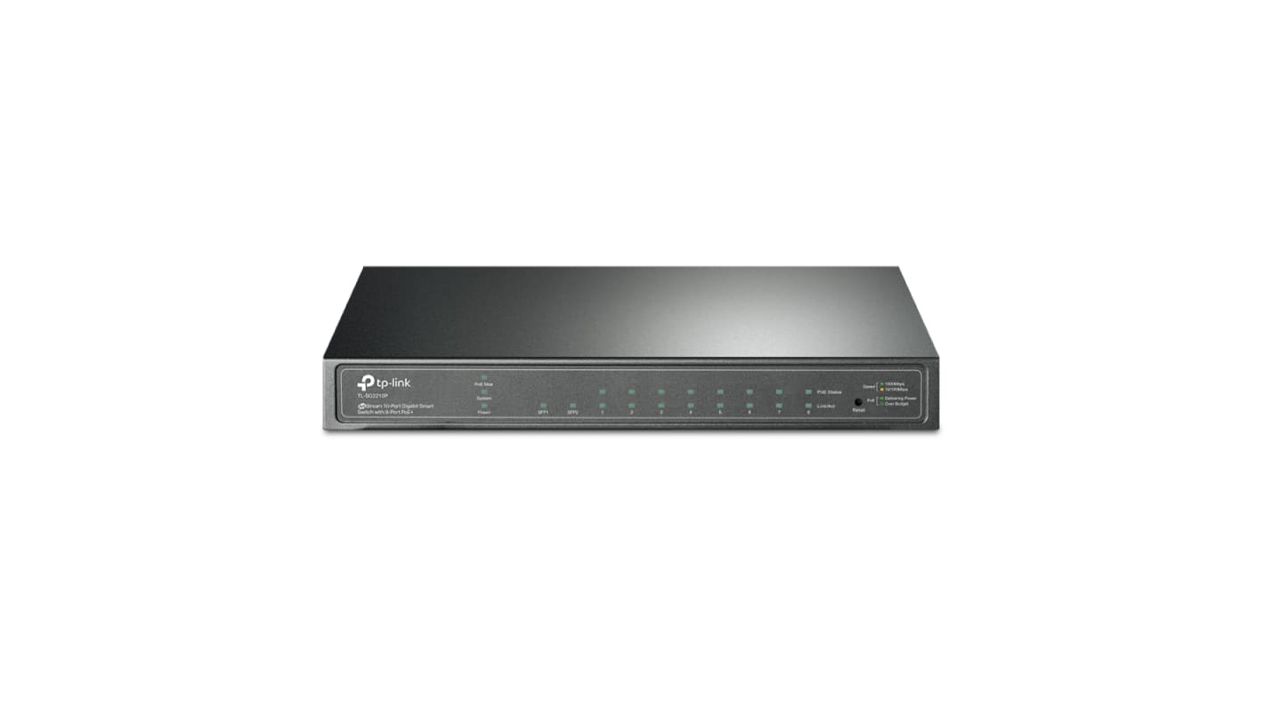 TP-Link Managed 8 Port Smart Switch With PoE