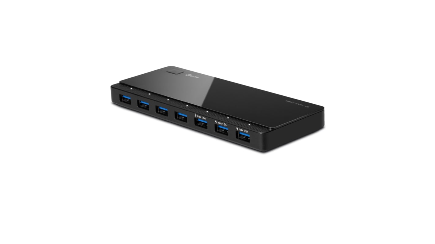 TP-Link 7 Port USB 1.1, USB 2.0, USB 3.0 USB A USB 3.0 Hub, AC Adapter Powered, 165 x 65.5 x 17.5mm