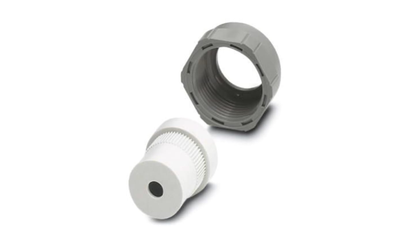 Phoenix Contact Grey TPE Cable Gland, PG16 Thread, 5mm min., 8mm max., IP67