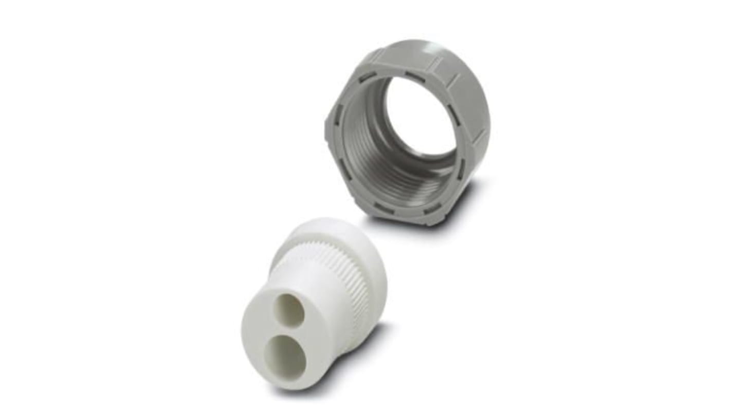 Phoenix Contact Grey TPE Cable Gland, PG16 Thread, 5.5mm min., 6mm max., IP65