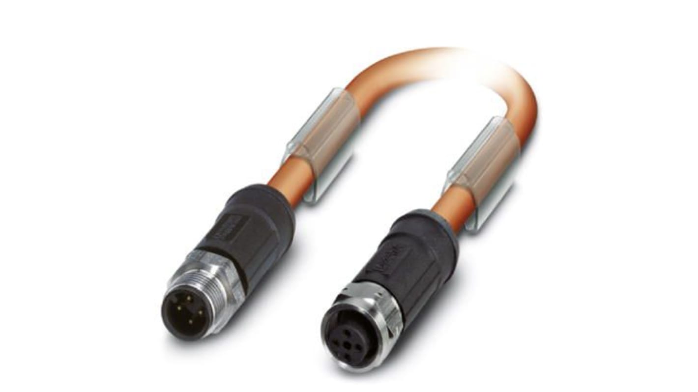 Kabel magistrali ze złączem Złącze M12 liczba rdzeni 3 długość 15m Rodzaj A Męskie Złącze B Złącze M12