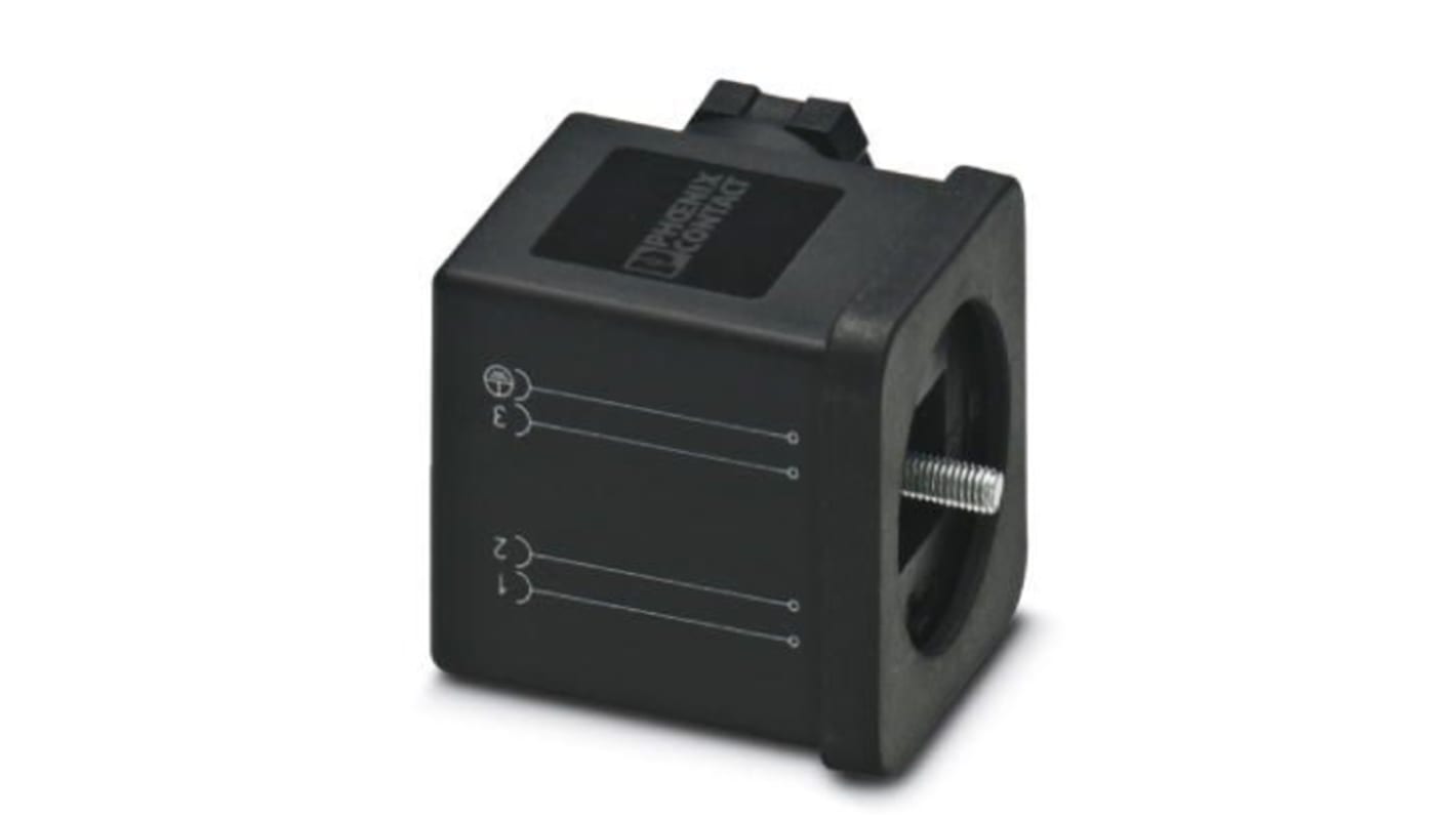Phoenix Contact Solenoid Valve Connector, 230 V ac Voltage