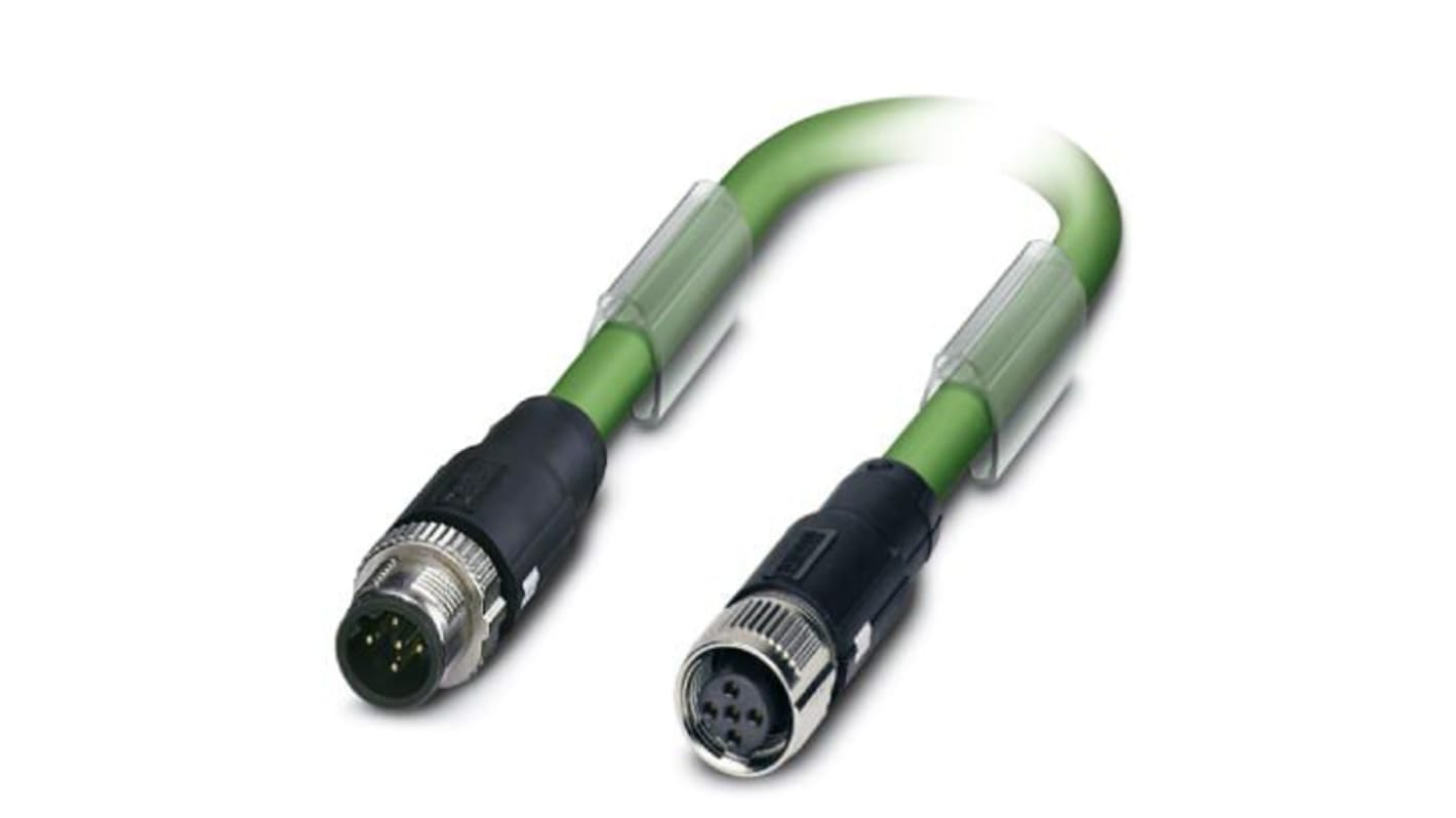Kabel magistrali ze złączem Złącze M12 liczba rdzeni 2 długość 15m Rodzaj A Męskie Złącze B Złącze M12
