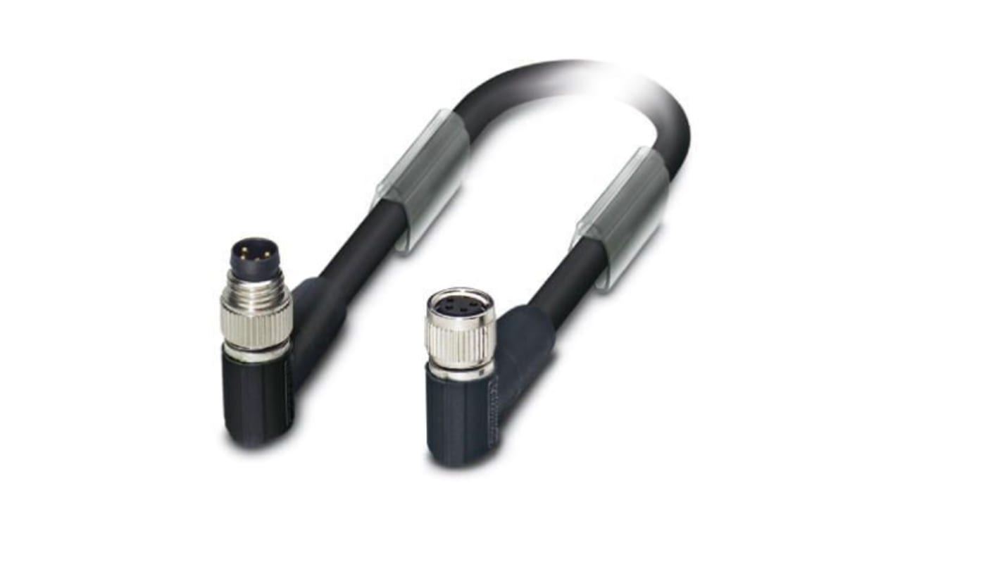 Kabel magistrali Złącze A M8 liczba rdzeni 2 długość 1m Rodzaj A Żeńskie Złącze B M8