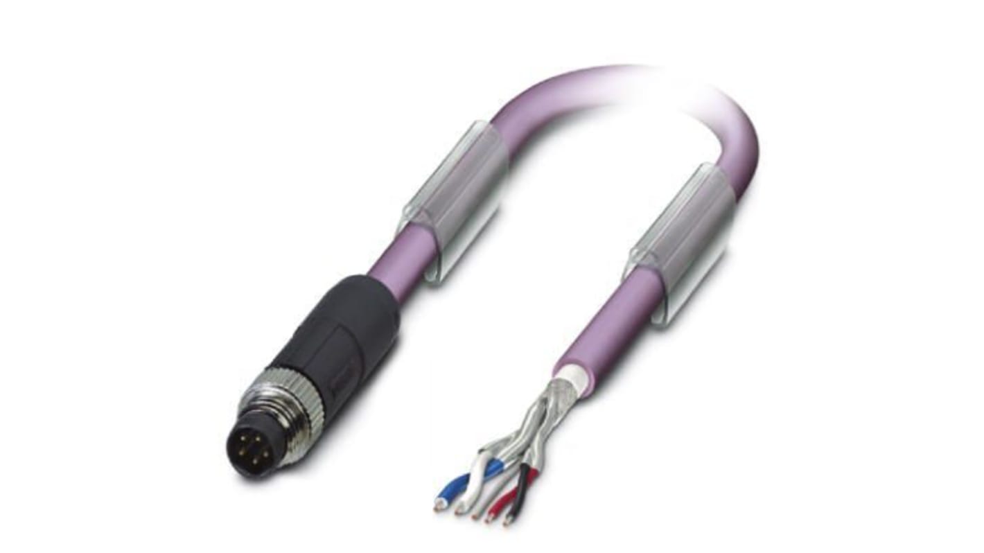 Kabel magistrali Złącze A M8 liczba rdzeni 5 długość 2m Rodzaj A Męskie