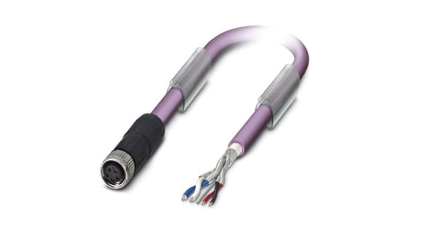 Kabel magistrali Złącze A M8 liczba rdzeni 2 długość 5m Rodzaj A Żeńskie