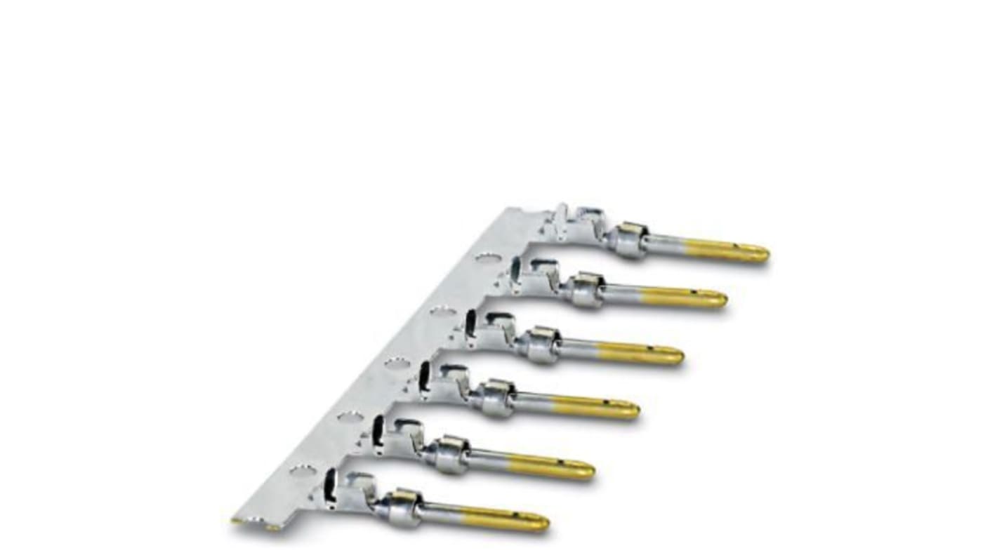 Phoenix Contact Male Crimp Crimp Contact, Contact Size 1mm, Wire Size 24 → 28 awg
