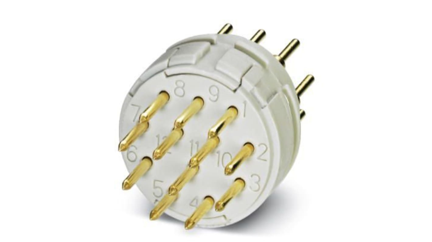 Phoenix Contact Male Contact Insert size 11.1mm 12 Way for use with Contacts