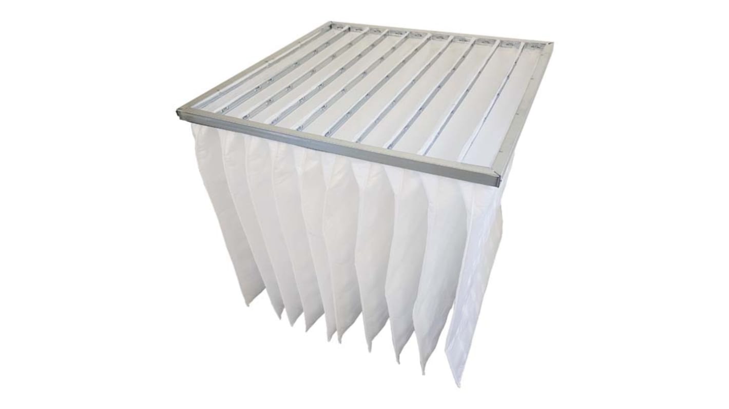RS PRO Bag Filter Filter, 592 x 287 x 535mm