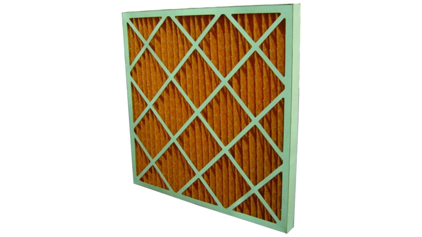 RS PRO Pleated Panel Filter, 594 x 495 x 95mm