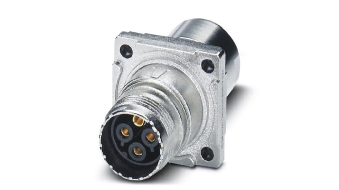 Phoenix Contact Circular Connector, 4 Contacts, M17 Connector, Socket