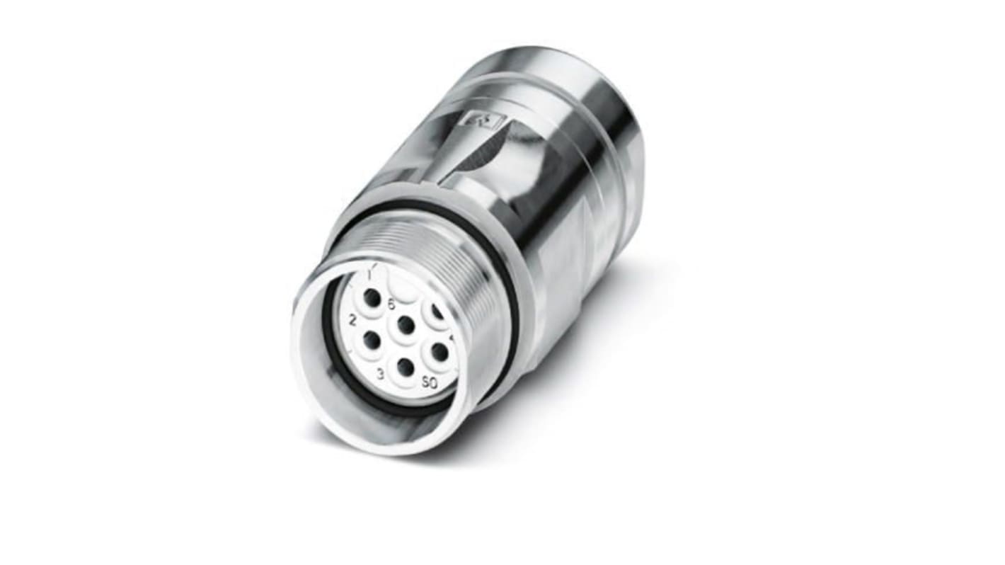 Phoenix Contact Circular Connector, 7 Contacts, Cable Mount, M23 Connector, Socket