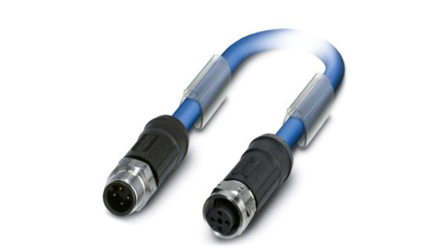 Kabel magistrali ze złączem Złącze M12 liczba rdzeni 2 długość 5m Rodzaj A Męskie Złącze B Złącze M12