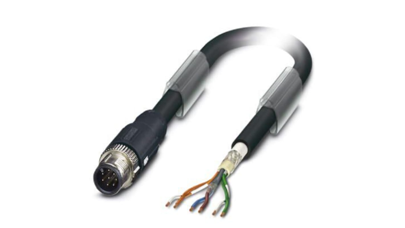 Kabel magistrali ze złączem Złącze M12 długość 5m Rodzaj A Męskie