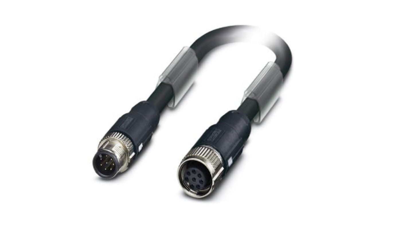 Kabel magistrali ze złączem Złącze M12 liczba rdzeni 6 długość 5m Rodzaj A Męskie Złącze B Złącze M12