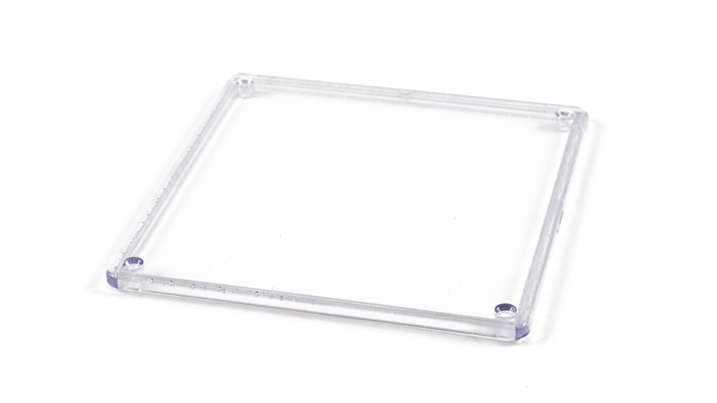 Hammond Polycarbonate Lid, 4.7in W, 119.38mm L for Use with 1591U enclosures