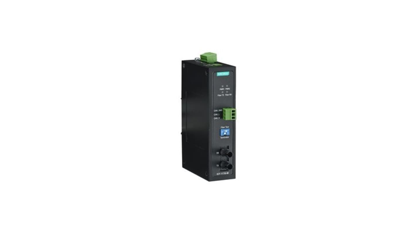 Konwerter mediów sieciowych, RS232, RS422, RS485, Pełny dupleks, Wielomodowy, 1Mbps, 5km
