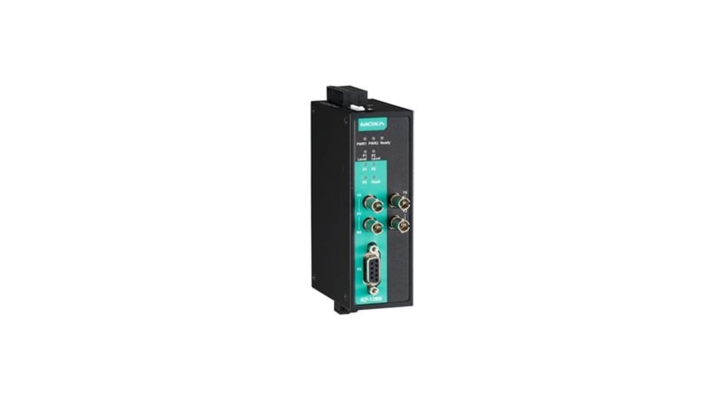 Konwerter mediów sieciowych, RS232, RS422, RS485, Pełny dupleks, Wielomodowy, 12Mbps, 4km