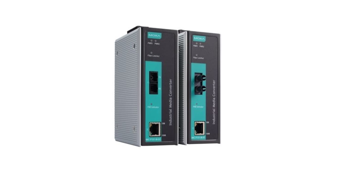 Konwerter mediów sieciowych, 10/100T, RJ45, Pełny dupleks, Wielomodowy, 10/100Mbps, 5km, 10/100Mbit/s