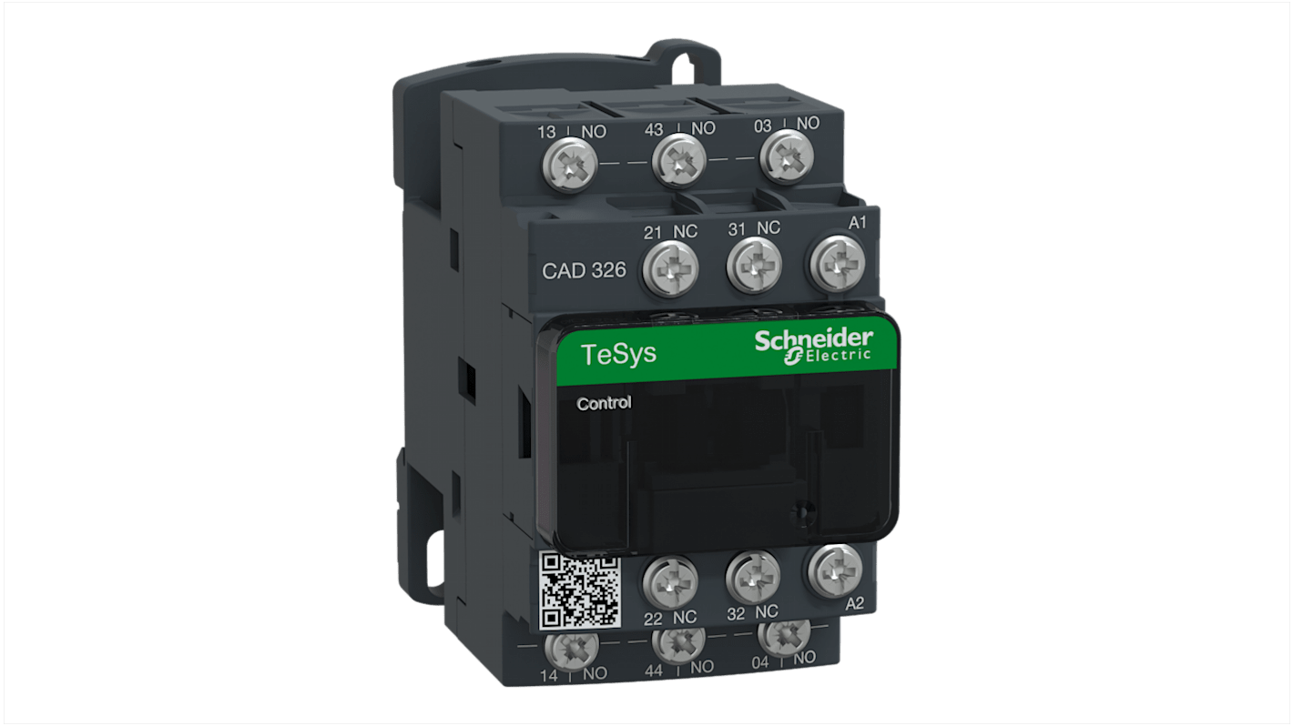 Schneider Electric TeSys Steuerrelais 5,4 W 3 Schließer + 2 Öffner, 230 V / 10 A