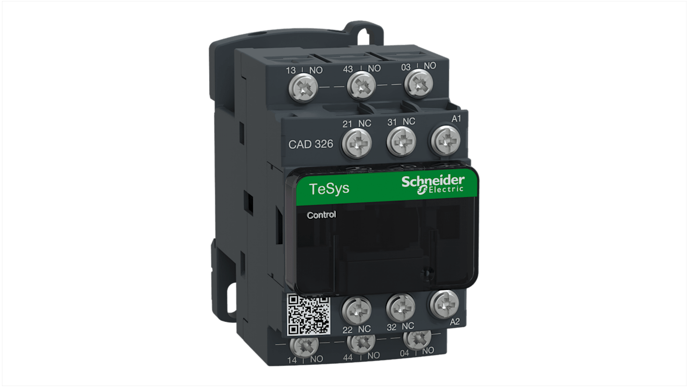 Schneider Electric TeSys Steuerrelais 5,4 W 3 Schließer + 2 Öffner, 380 V / 10 A