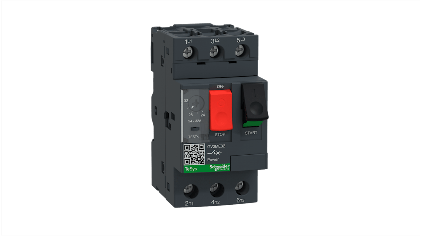 Schneider Electric 24 → 32 A TeSys Motor Protection Circuit Breaker, 690 V