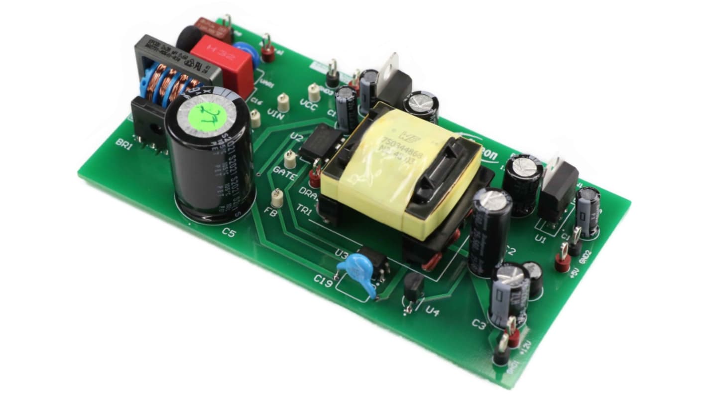 インフィニオン 評価ボード, 開発キット, フライバックコンバータ, 補助電源、産業用ドライブ 用, REF5AR2280CZ22W1TOBO1
