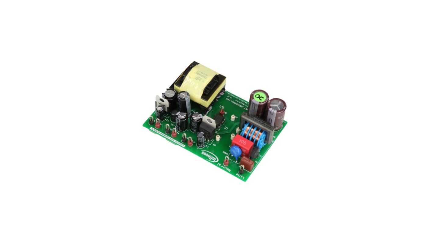 インフィニオン 評価ボード, 開発キット, フライバックコンバータ, 補助電源、産業用ドライブ 用, REF5BR3995BZ16W1TOBO1