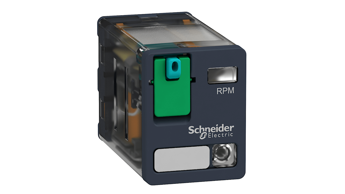 Schneider Electric Power Relay, 24V dc Coil, DPDT