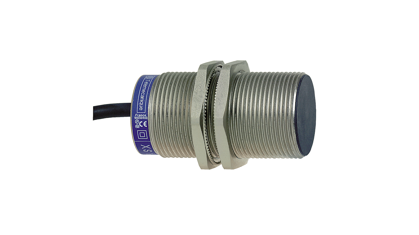 Rs-Online Sensore di prossimità Cilindro filettato Telemecanique Sensors M30 rilevamento 10 mm 12 → 24 V CC