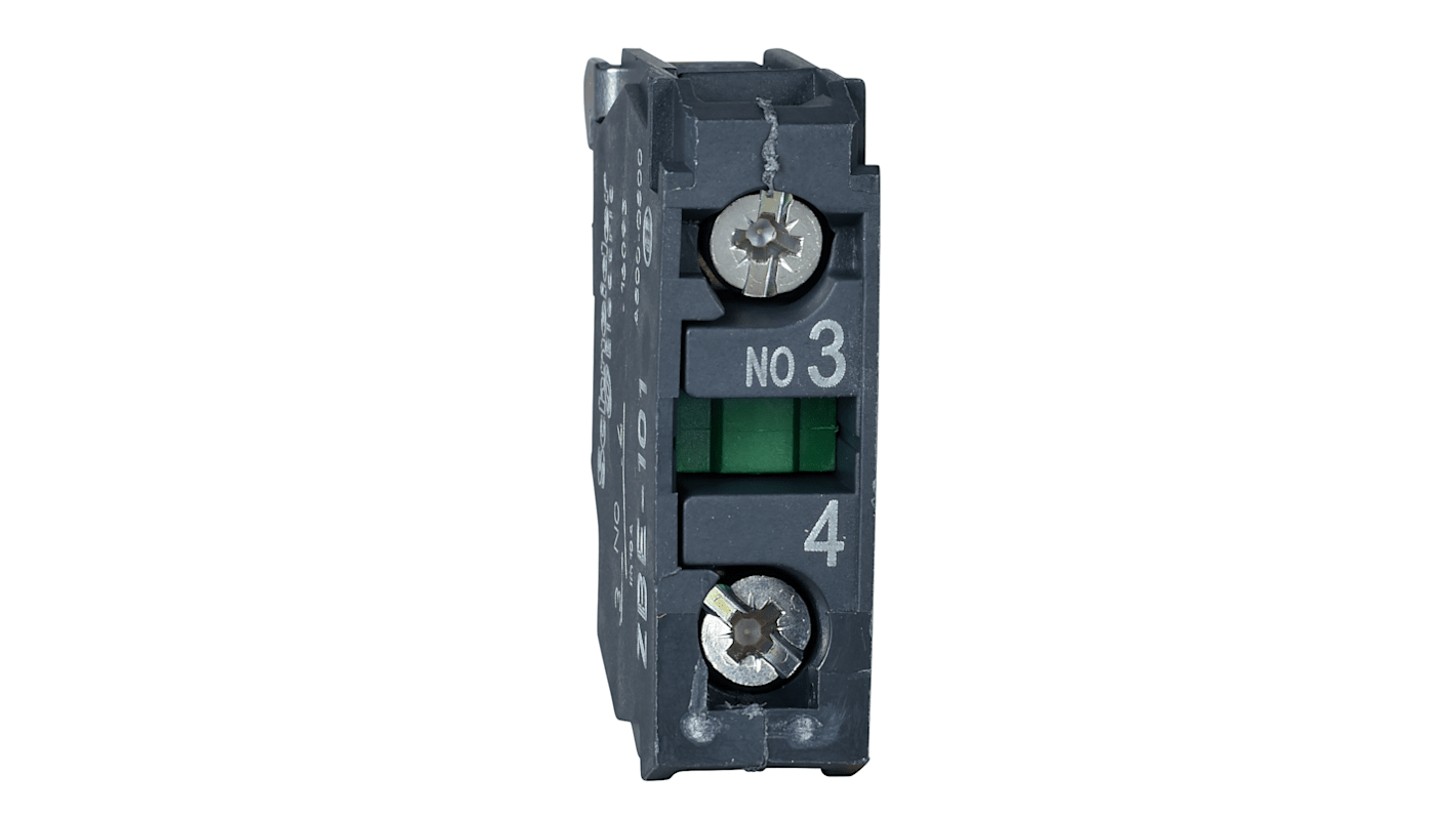 Schneider Electric ZBE Series Contact Block, 1NO