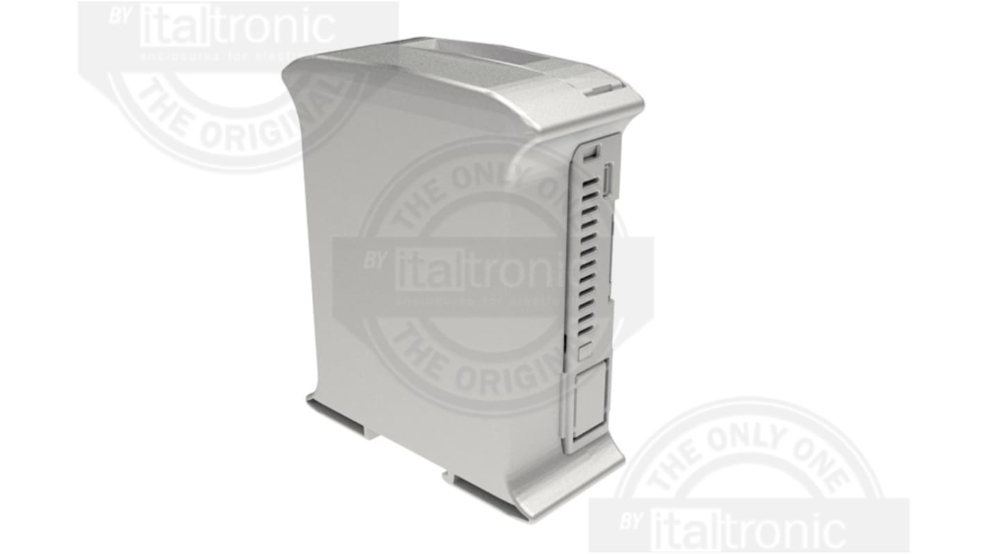 Italtronic Solid Top Enclosure Type, ABS, Polycarbonate DIN Rail Enclosure Kit