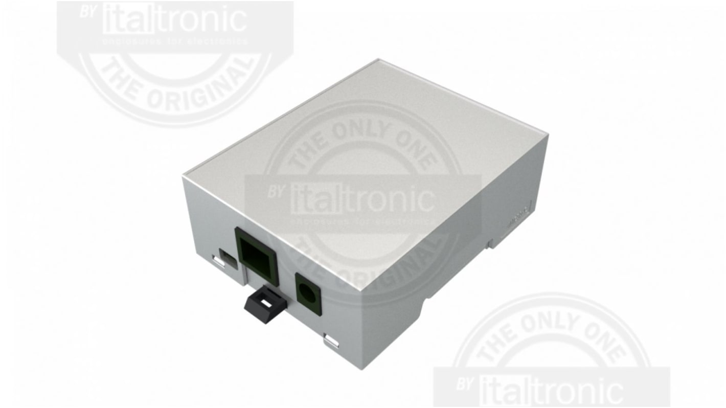 Italtronic Solid Top Enclosure Type, ABS, Polycarbonate DIN Rail Enclosure Kit