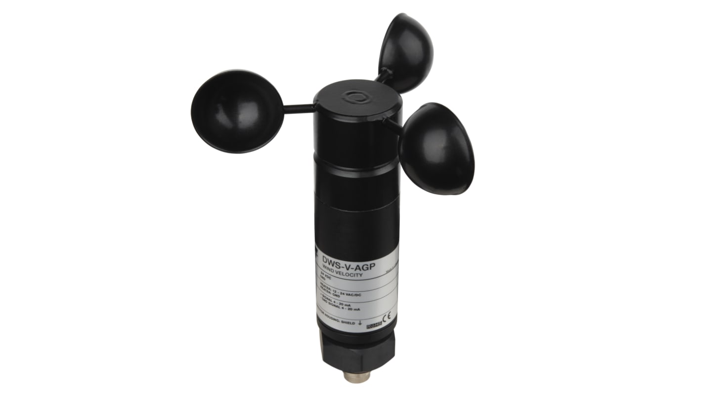 Rs-Online Anemometro Carlo Gavazzi per uso con Edifici gru case verdi stazioni meteorologiche turbine eoliche