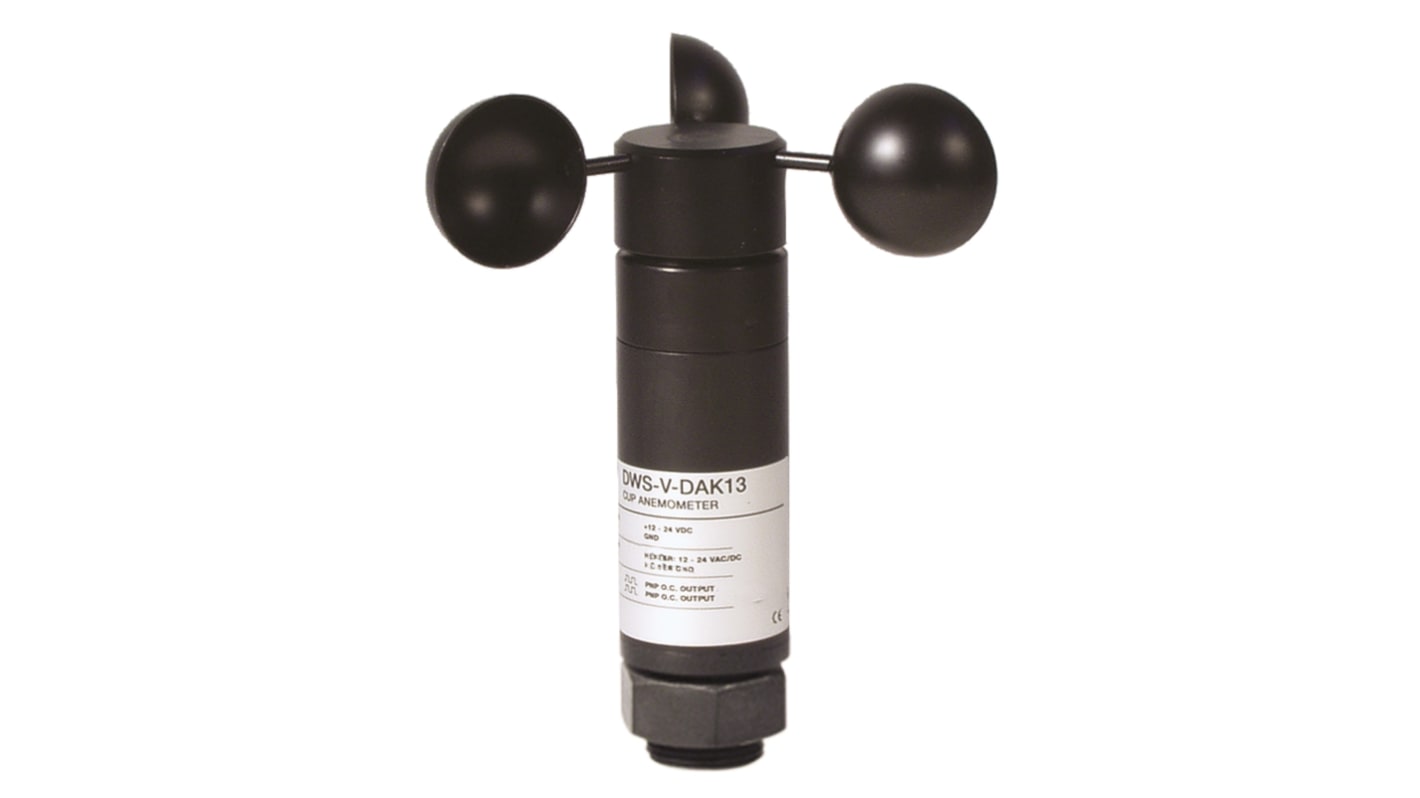 Rs-Online Anemometro Carlo Gavazzi 13m per uso con Edifici gru case verdi stazioni meteorologiche turbine eoliche