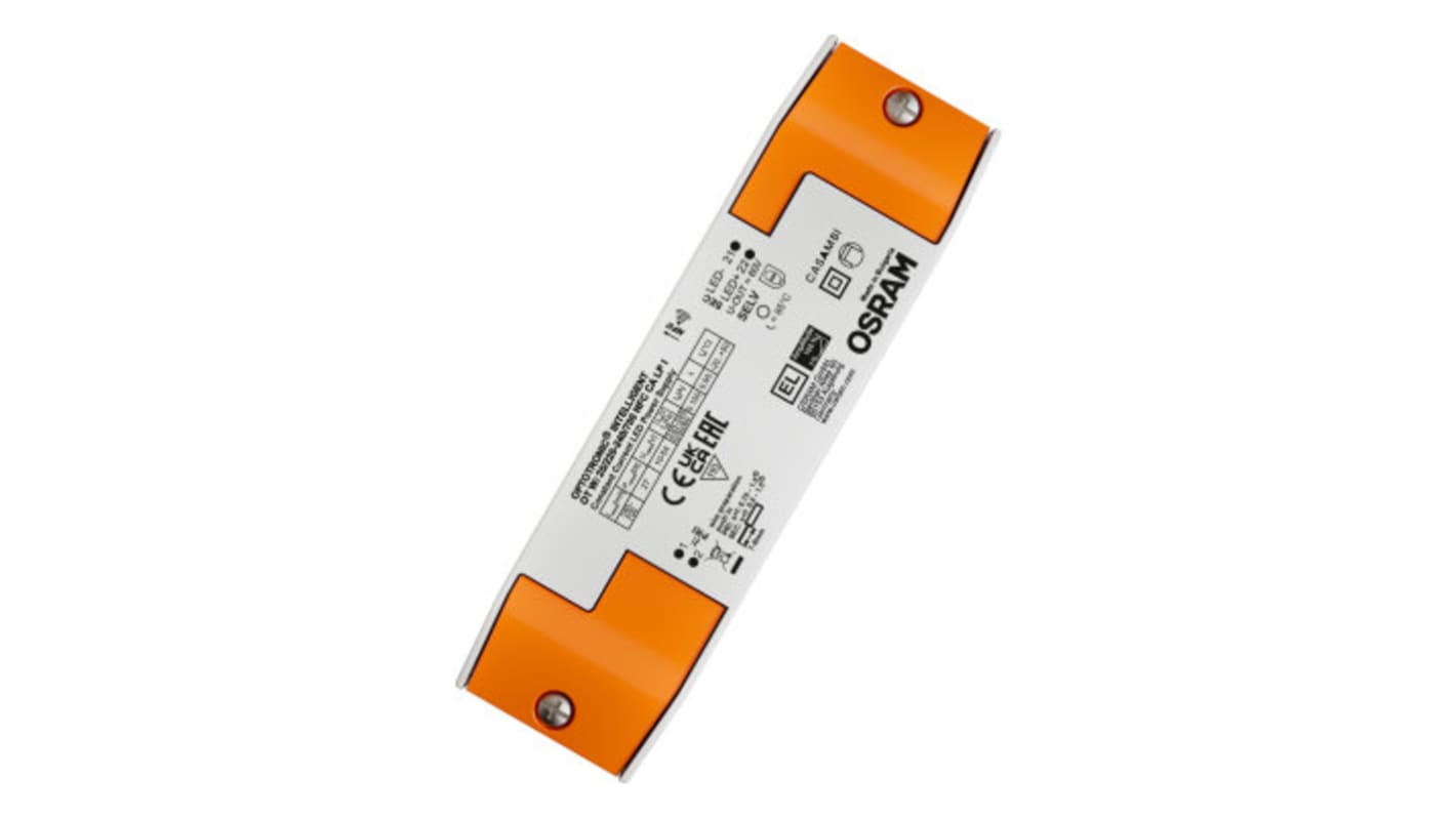 Osram LED Driver, 10 → 54V Output, 27W Output, 180 → 700mA Output, Constant Current Dimmable