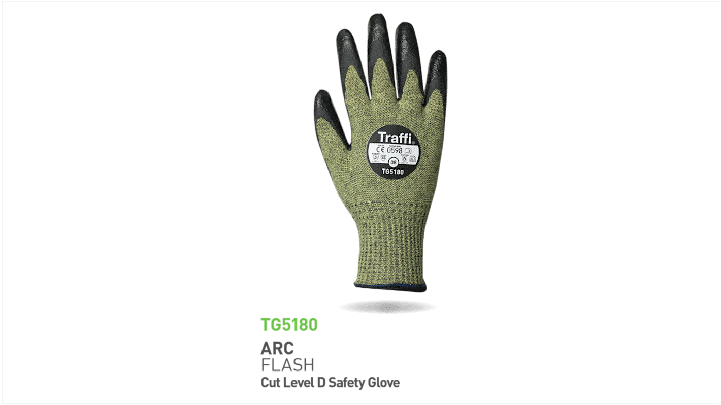 Traffi 作業用手袋 緑 TG5180-10
