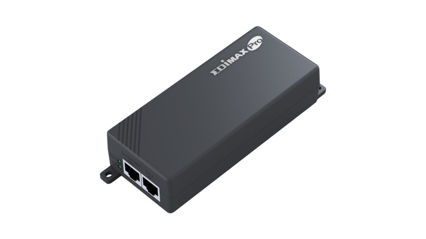 Edimax POE供电器, 100 → 240V 交流输入, 53V 直流输出, 1个输出端口