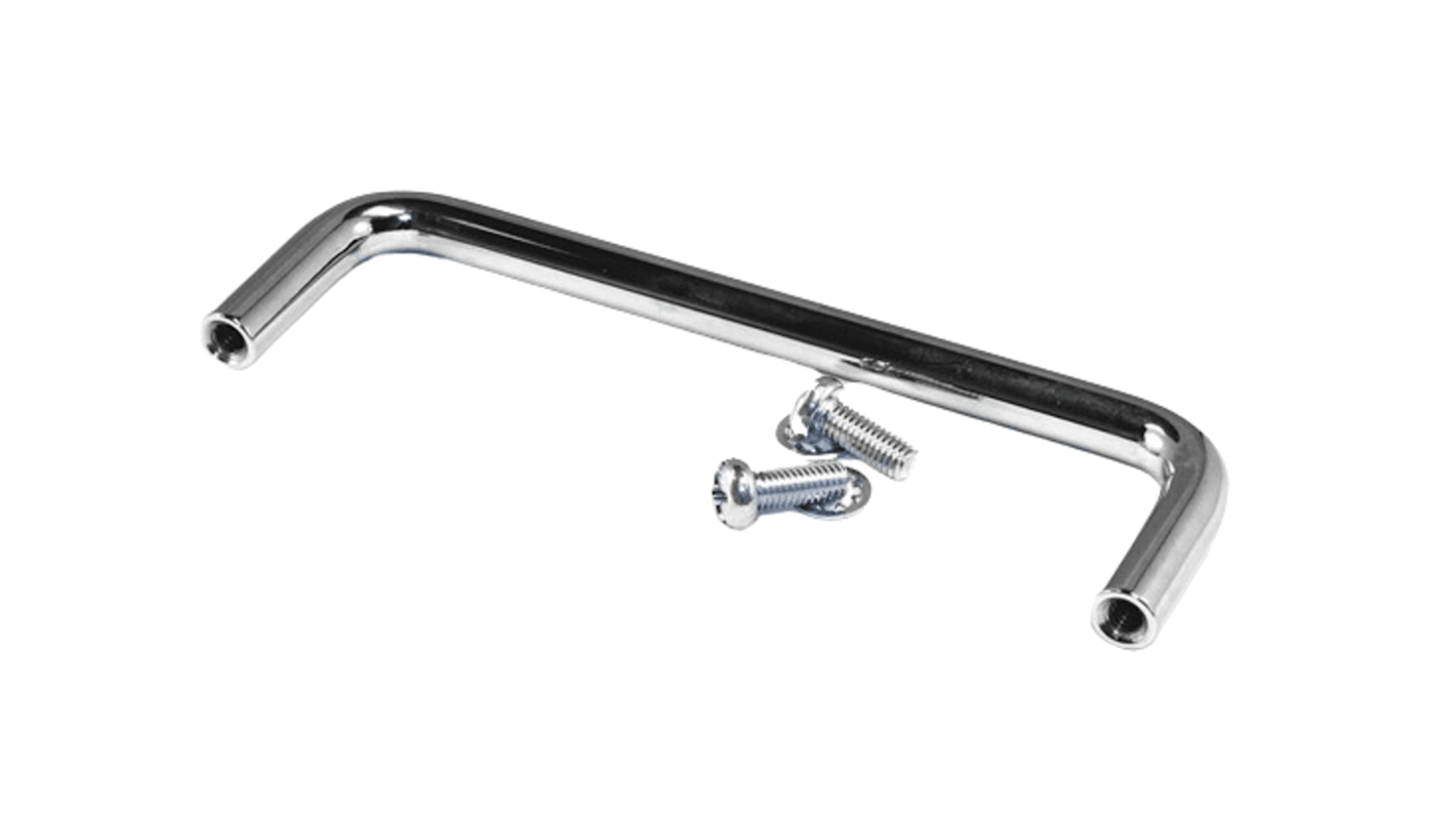Hammond Chrome Chrome Steel Drawer Handle 19 mm Height, 50mm Width, 5mm Length