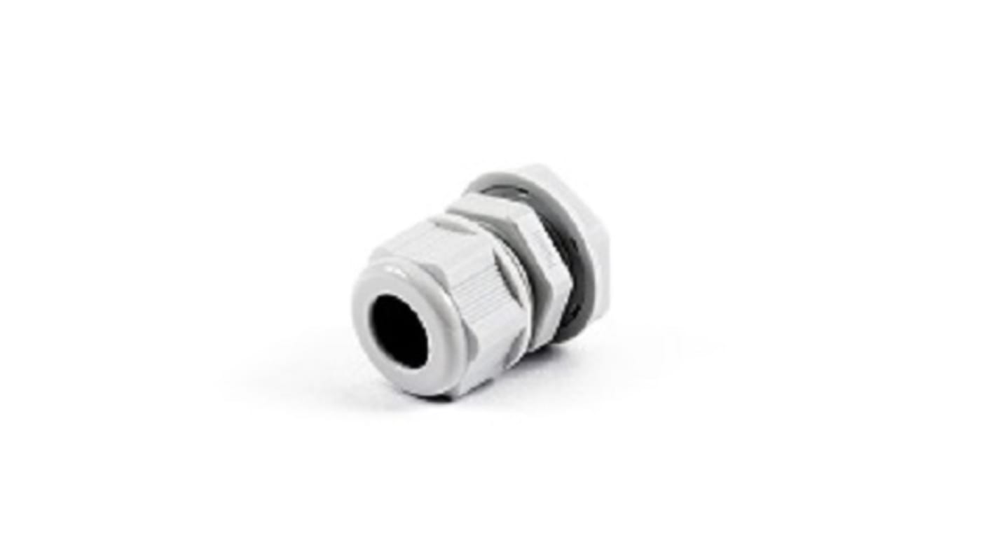 Pressacavo Hammond, in Nylon, filetto M25, Ø cavo 13mm - 18mm max