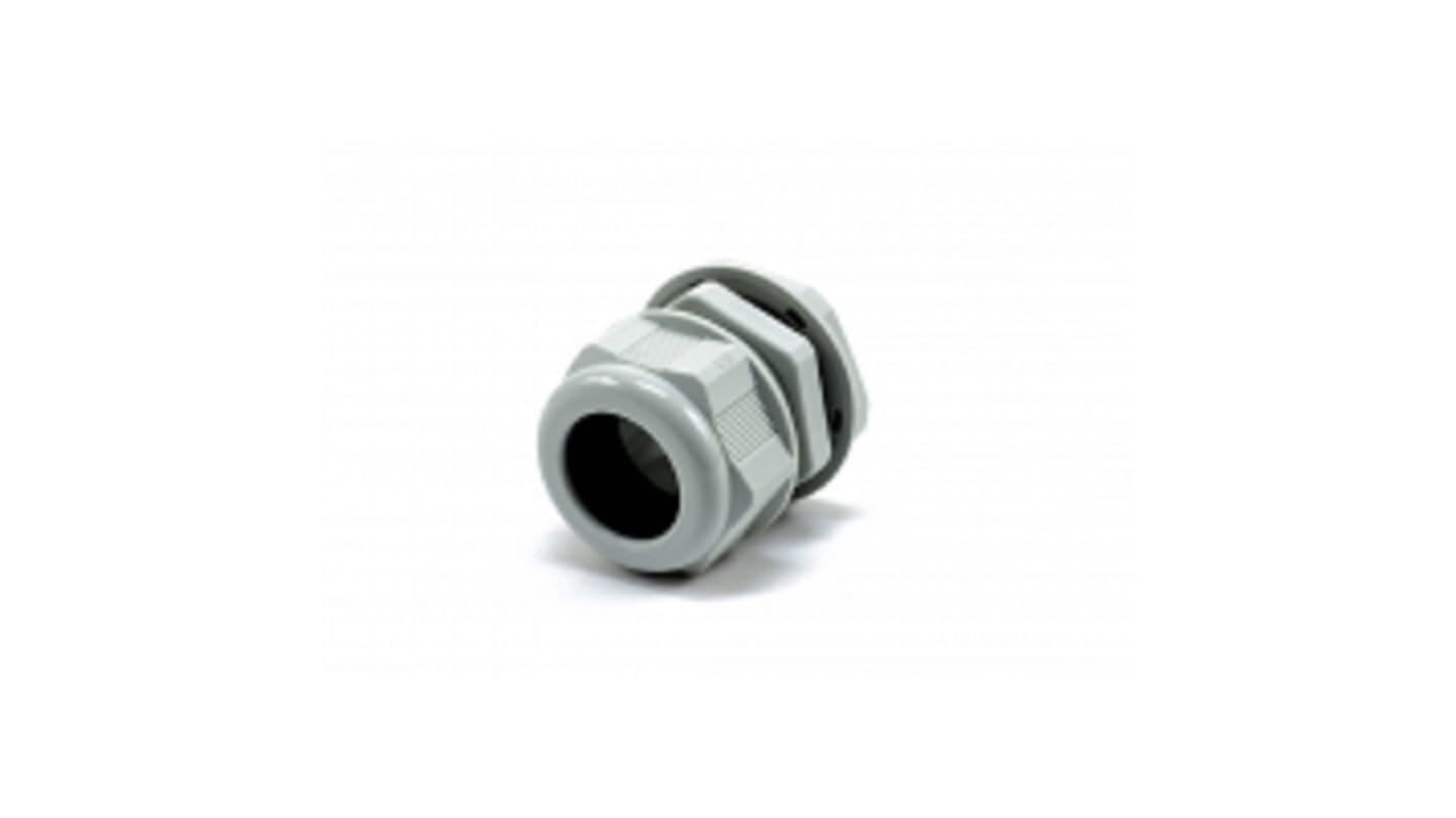 Hammond 1427NCG Kabelverschraubung, PG29 Nylon Grau 18mm/ 25mm, IP68