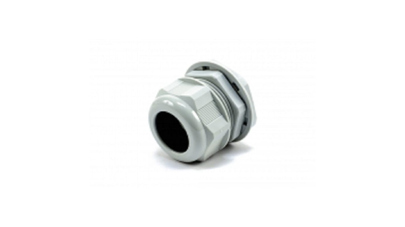 Hammond 1427NCG Kabelverschraubung, PG36 Nylon Grau 22mm/ 32mm, IP68