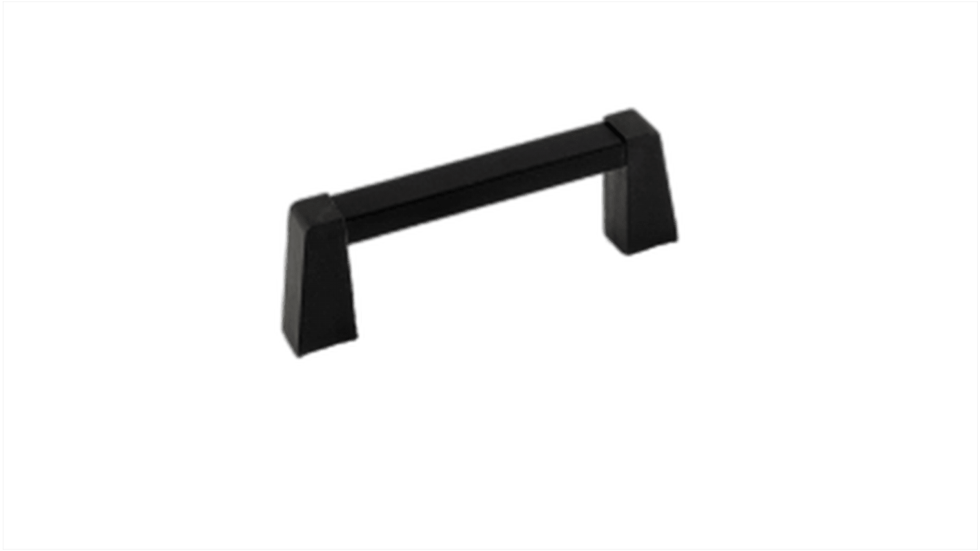 Uchwyt szuflady szerokość: 42mm Hammond długość: 121mm Powłoka z czarnej farby proszkowej