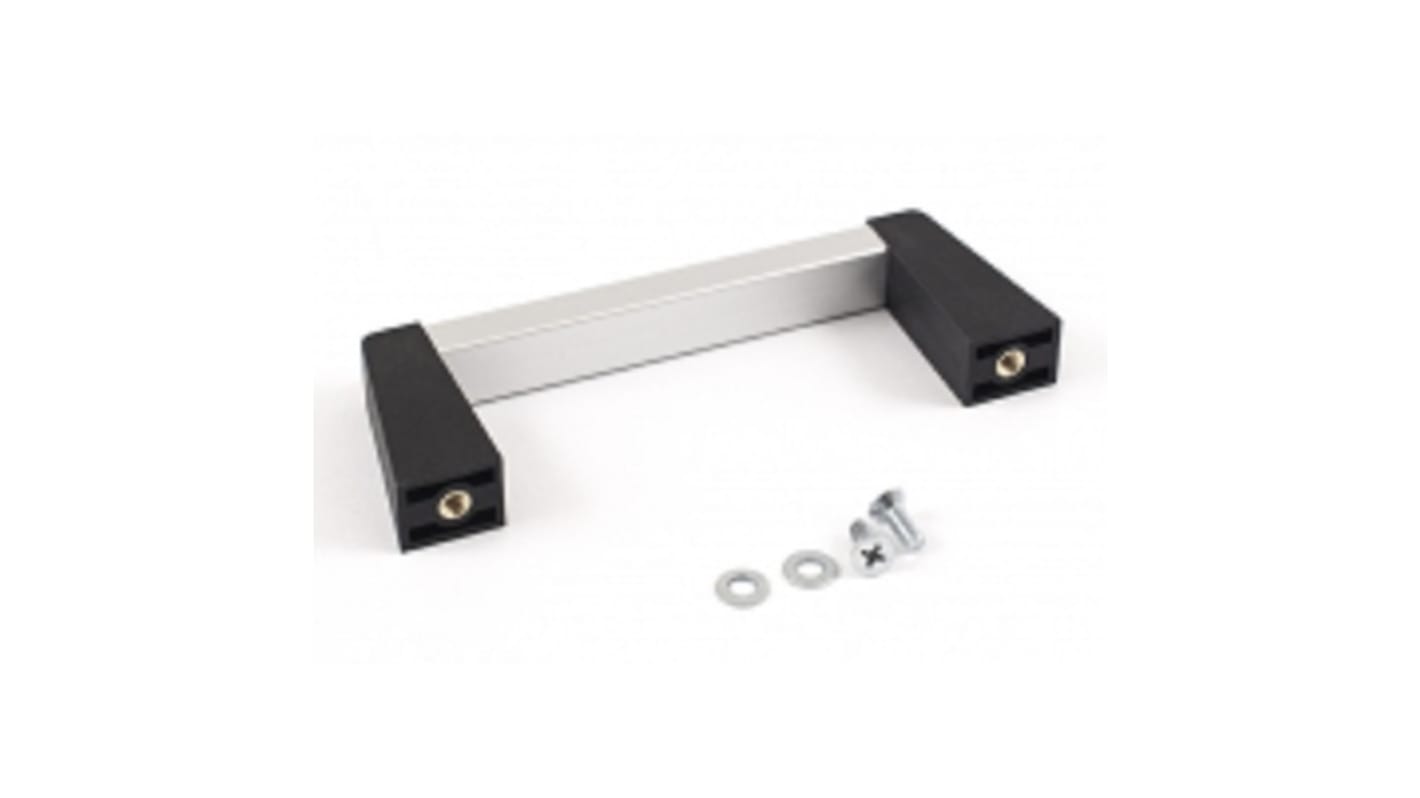 Uchwyt szuflady szerokość: 42mm Hammond długość: 121mm Powłoka z czarnej farby proszkowej
