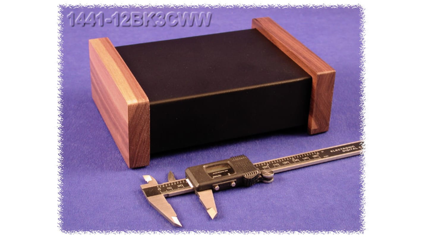 Hammond Steel Chassis, 5in W, 177.8mm L For Use With 1441 Series
